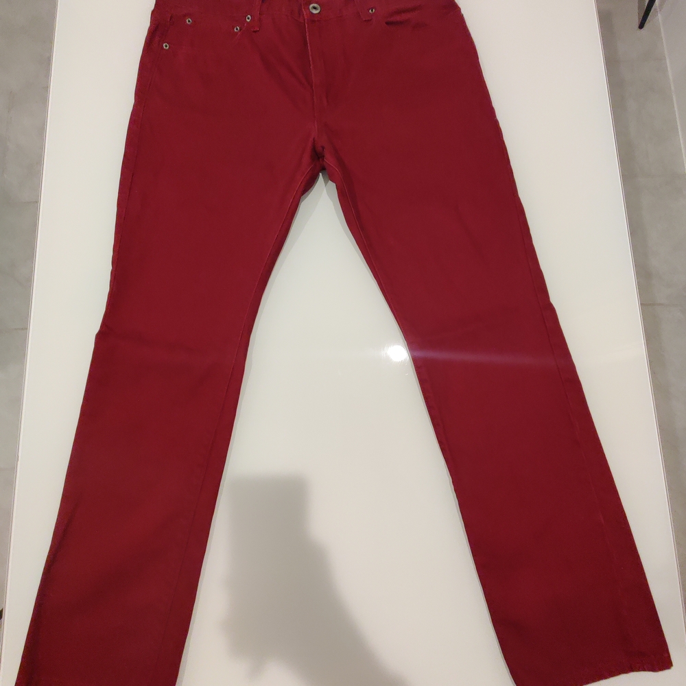 Men's Red Jeans